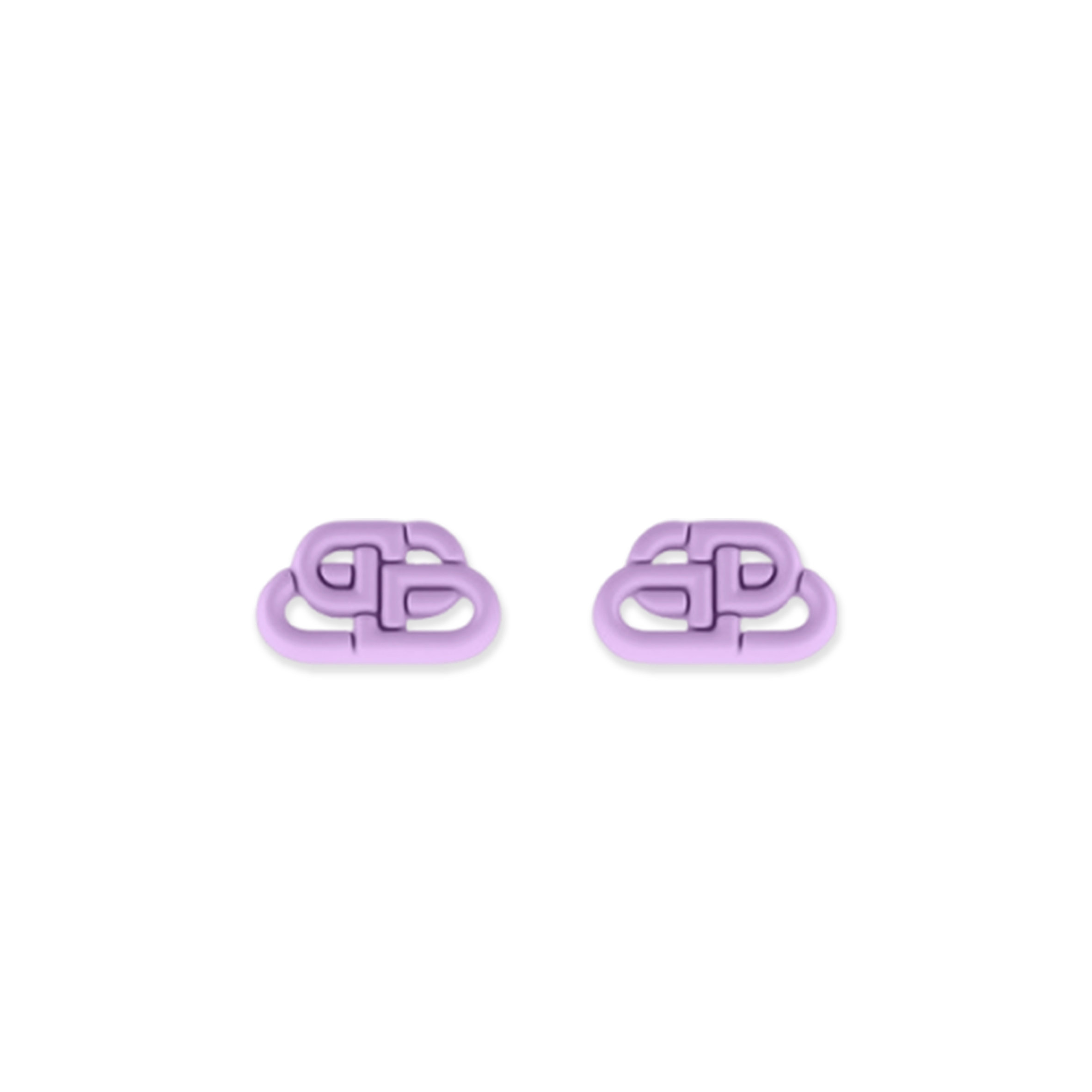 BALENCIAGA BB XS STUD EARRINGS 594709